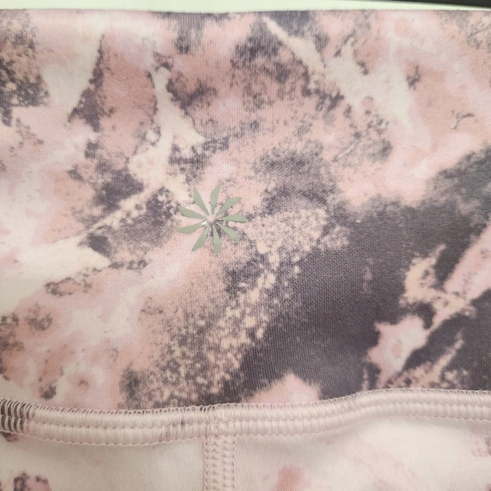 NWT Athleta Girl High Rise Printed Chit Chat Tights Leggings
